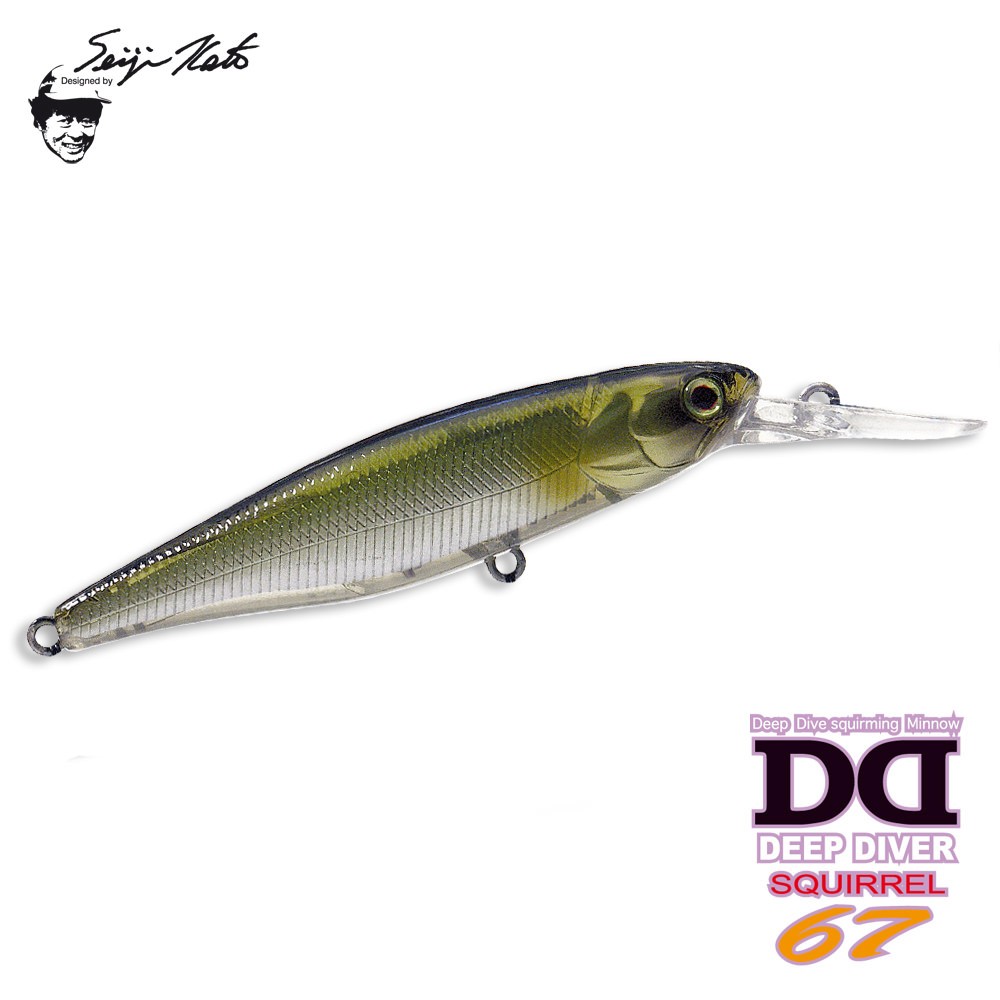 Illex Squirrel 76 SP - Twitchbait 7,6cm - SG Ayu - 8,6g - 1Stück