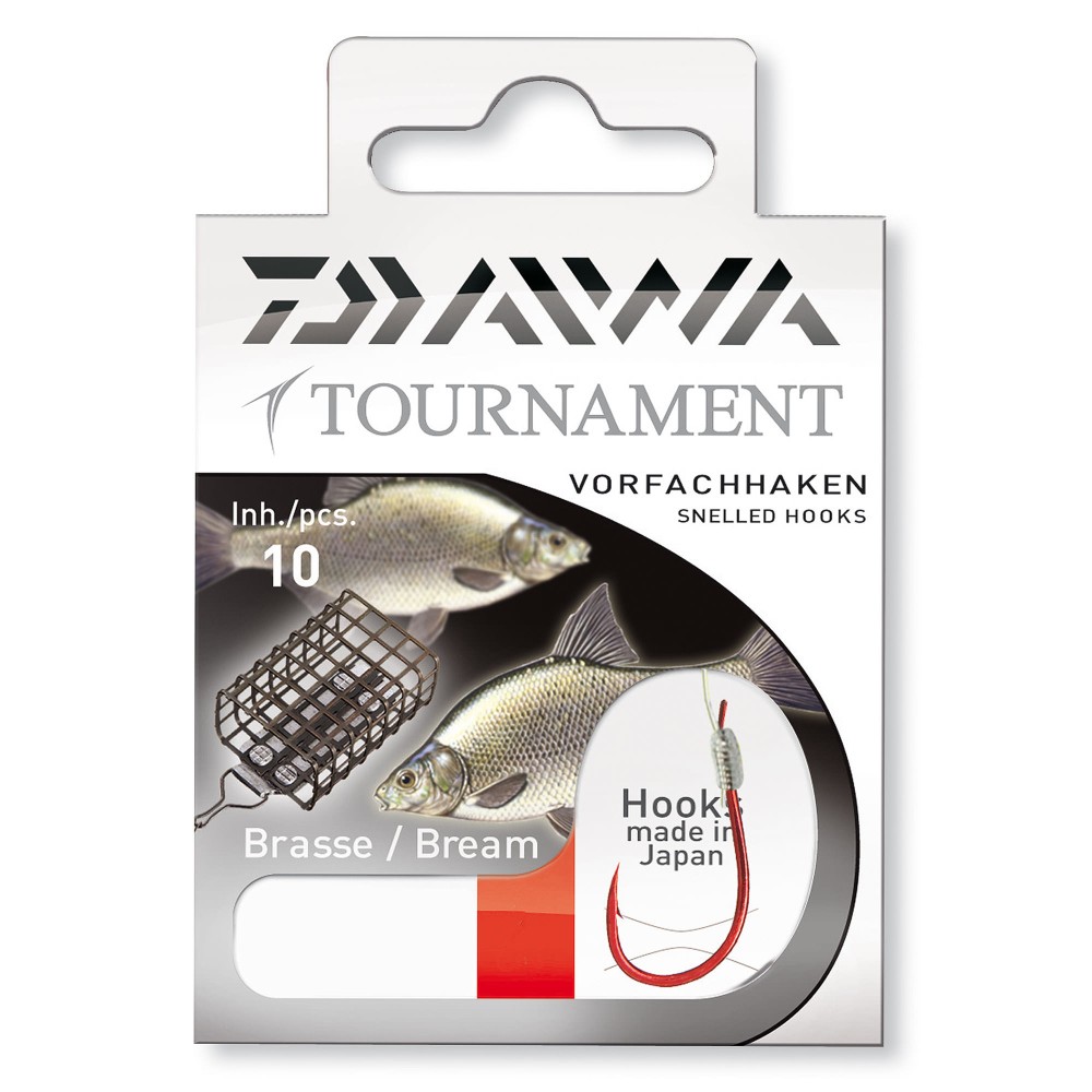 Daiwa Tournament Brassen/Feeder Gr.6 70cm - Gr.6 - 0,2mm - 10Stück