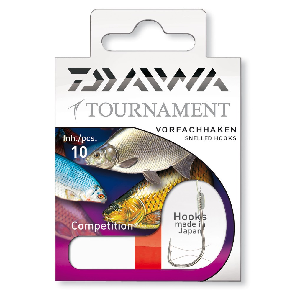 Daiwa Tournament Match/Comp.-H. Gr.10 40cm - Gr.10 - 0,14mm - 10Stück