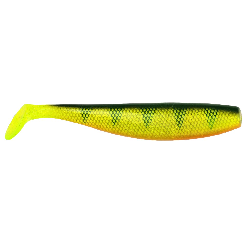 Black Cat Cat Shad - Wels-Gummifisch 18cm - fire tiger
