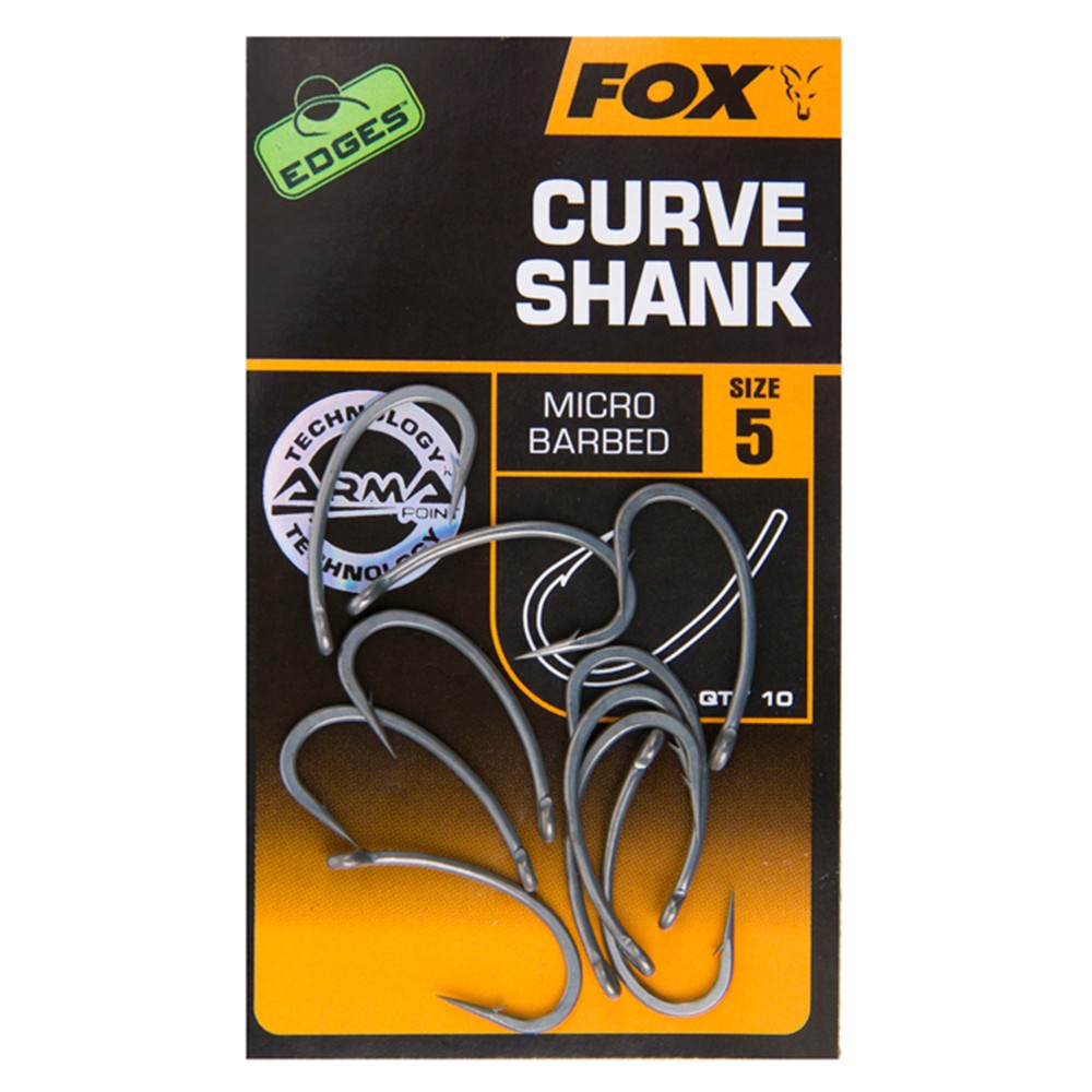 Fox EDGES™ Curve Shank - Karpfenhaken Gr.4