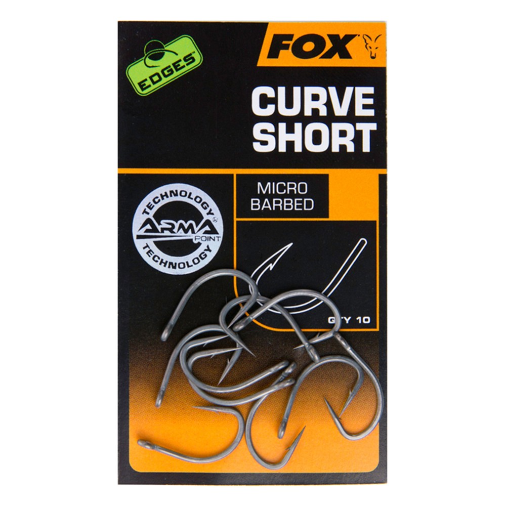 Fox Edges Armapoint Curve Shank Short Gr.5