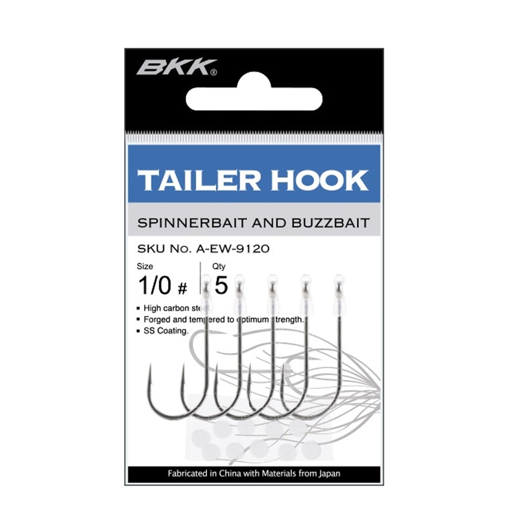 BKK Trailer Hook Einzelhaken Ultra Antirust - 5Stück - Gr.1/0