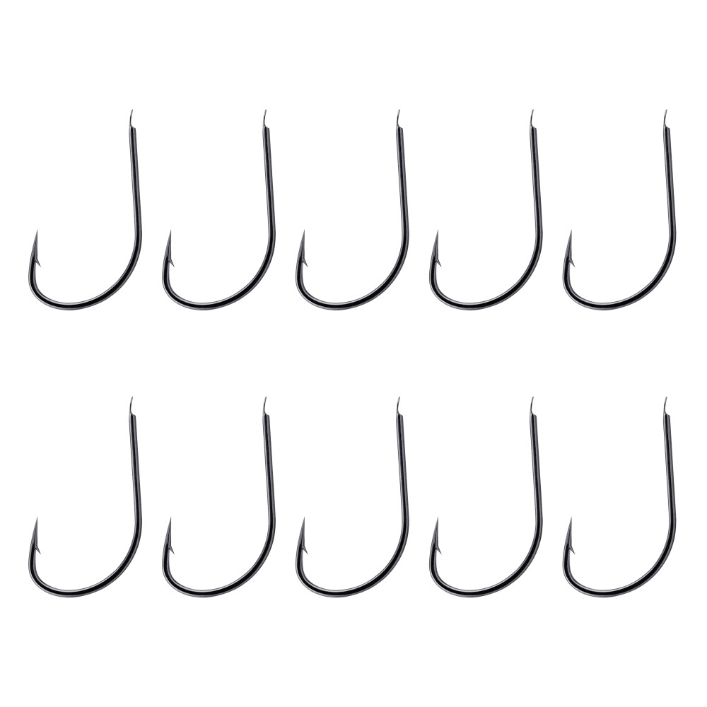 BKK Ready Rig Diamond - KEIRYU - Einzelhaken 0,12mm - 70cm - 10Stück - Gr.12