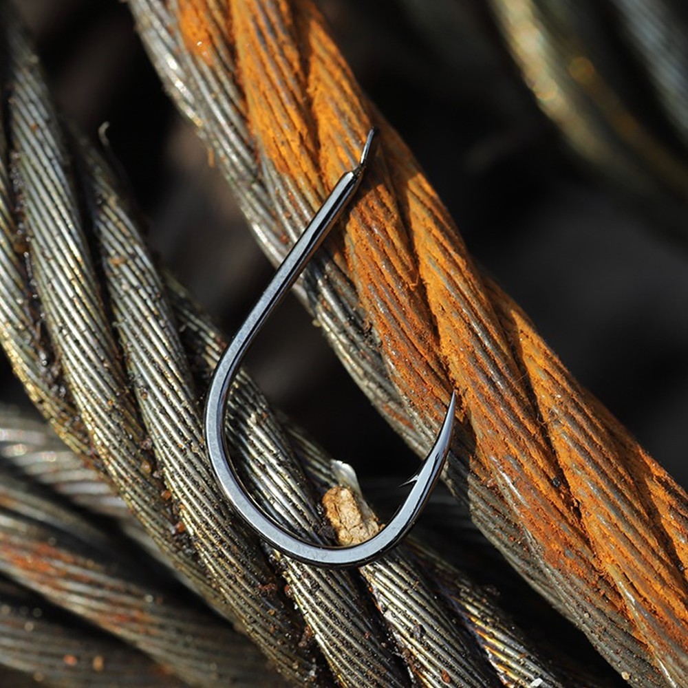 BKK Iseama Diamond - Einzelhaken Black Nickel - 12Stück - Gr.8