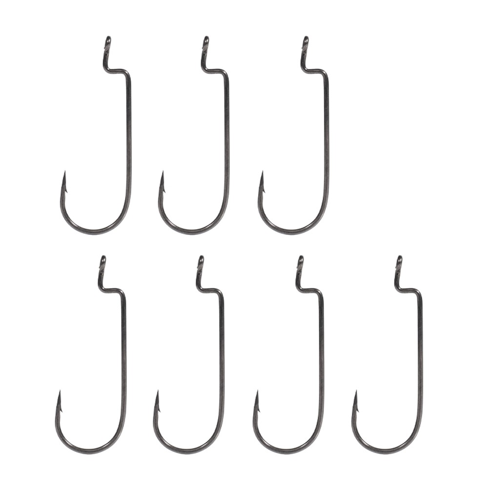 BKK Offset Worm Round Bend - Offsethaken Superslide - 7Stück - Gr.#1