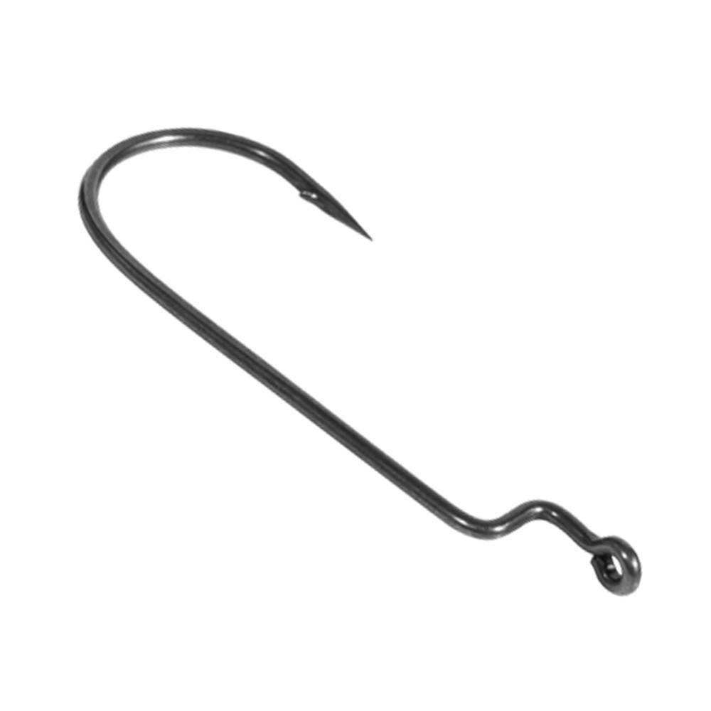 BKK Offset Worm Round Bend - Offsethaken Superslide - 6Stück - Gr.4/0