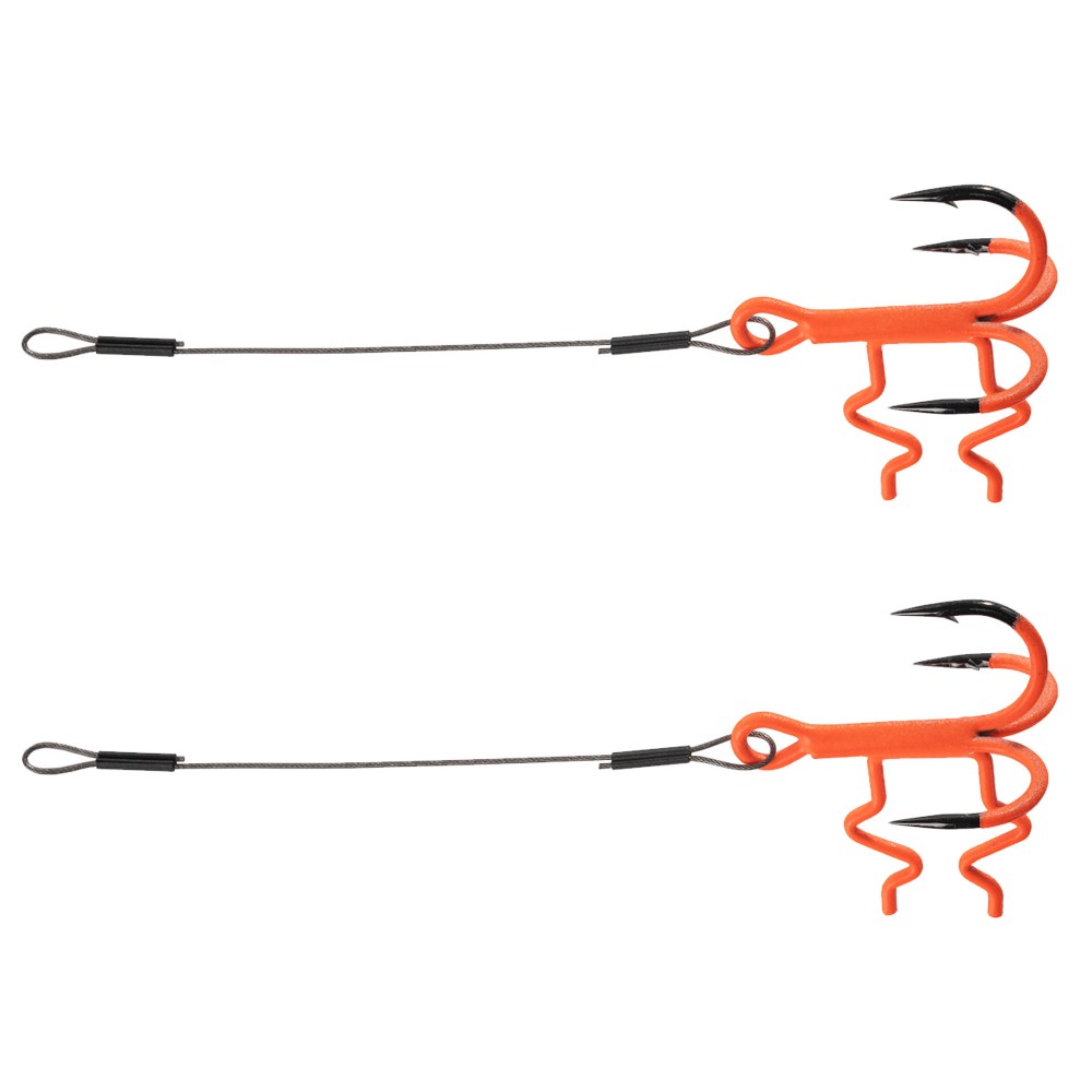 BKK Assist Spear Stinger - 7x7 Wire (Zander) UVO - Angsthaken UVO - Gr.4 - 60mm - 6,9kg - 2Stück