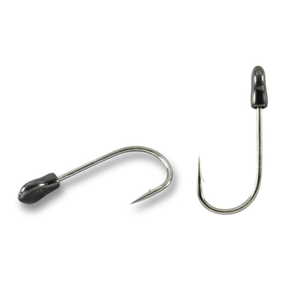 Gamakatsu Spinnerbait Trailer Hook NS Black - Gr.1/0 - 3Stück