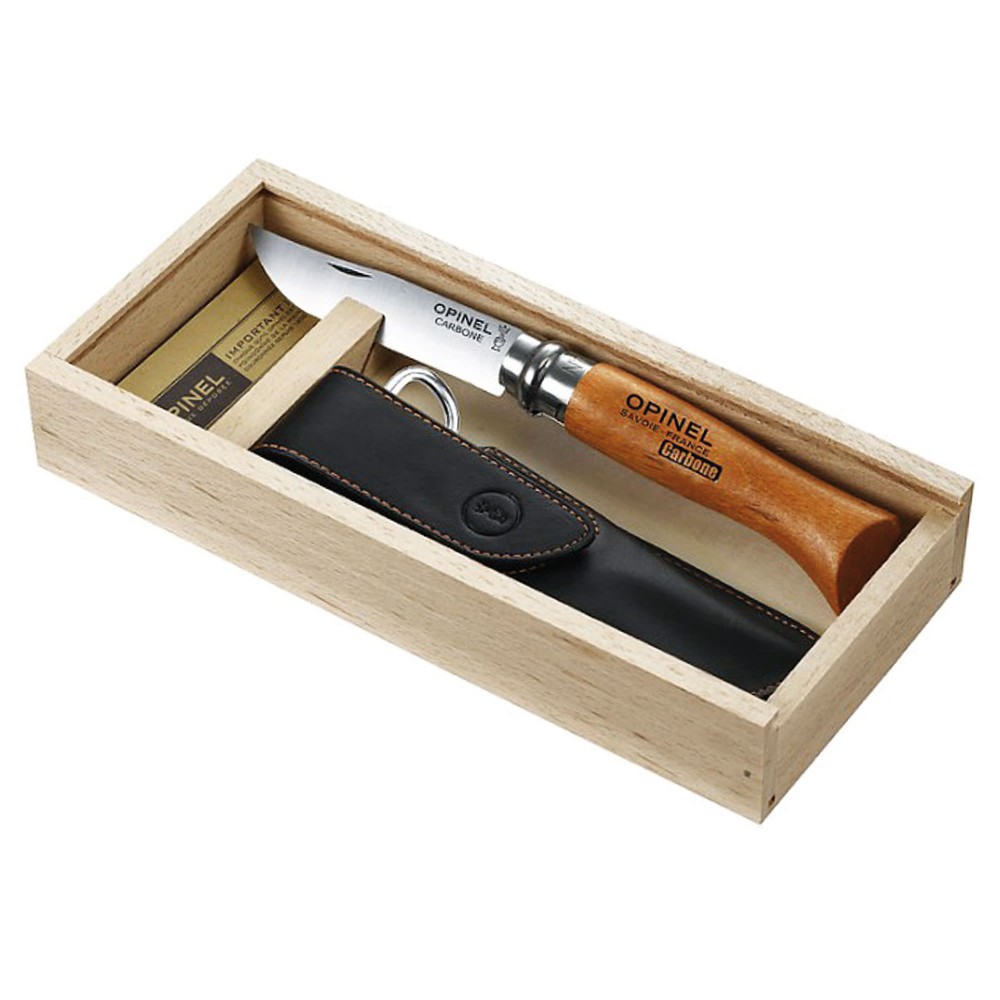 Opinel Messer Geschenkset 254118 in einer Holzbox