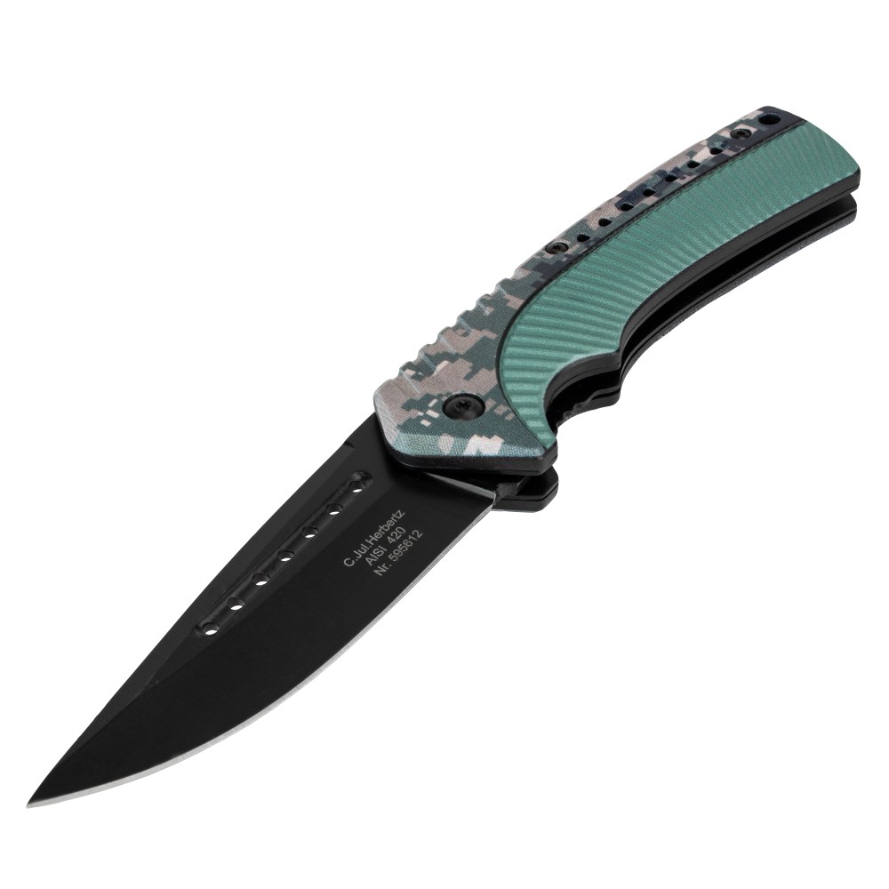 Herbertz Taschenmesser Digital-Camo 20,7cm - 105g - 8,7cm