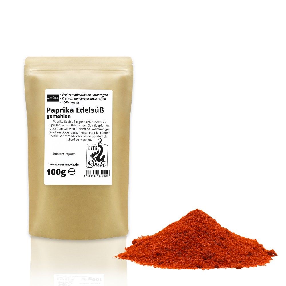 Eversmoke Gewürz Paprika Edelsüß, gemahlen 100g