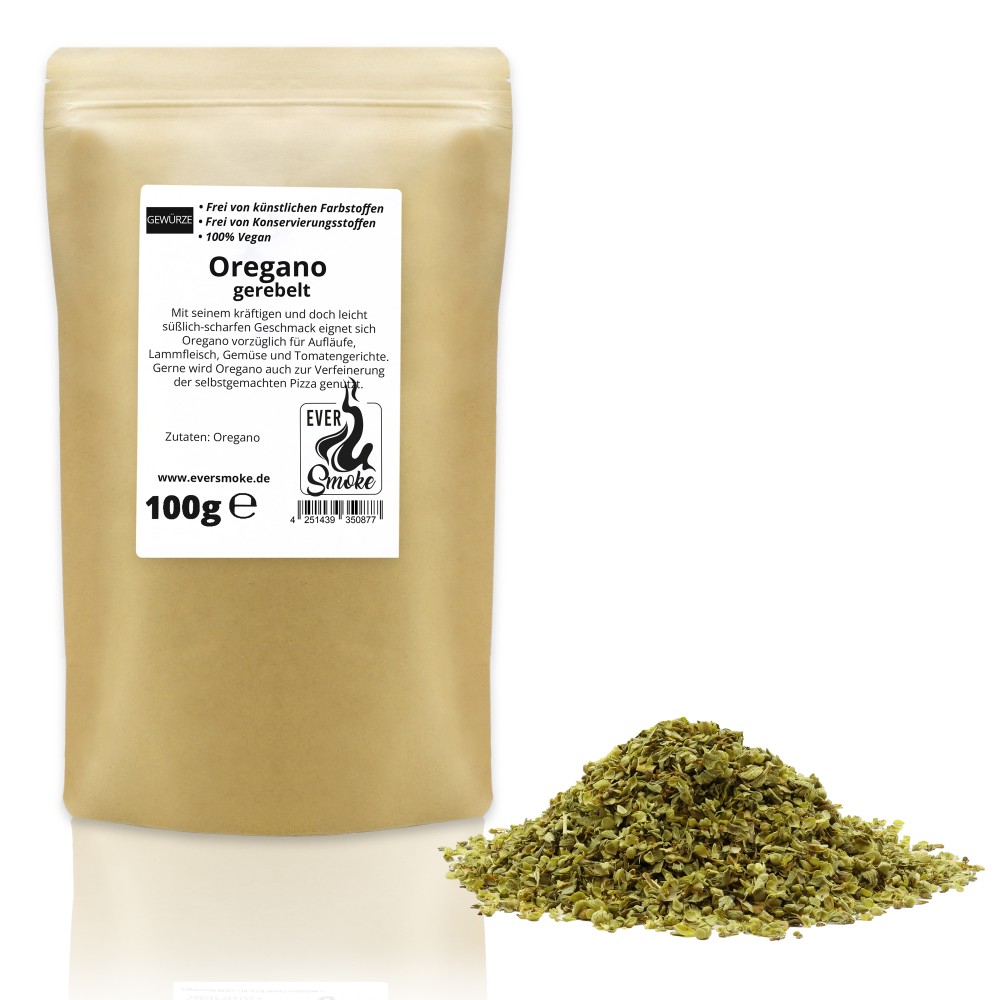 Eversmoke Gewürz Oregano, gerebelt 100g