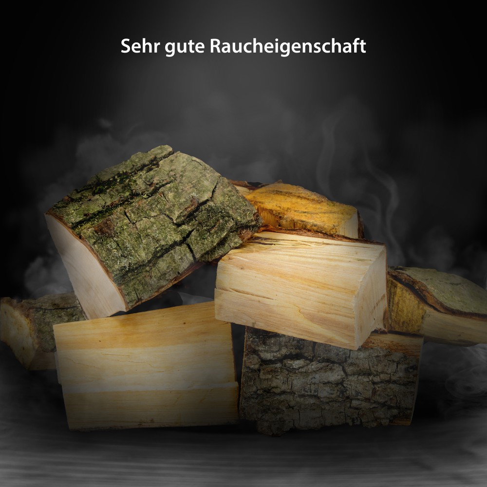 Eversmoke Premium Wood Chunks Räucherklötze Erle 1.5 kg - Erle