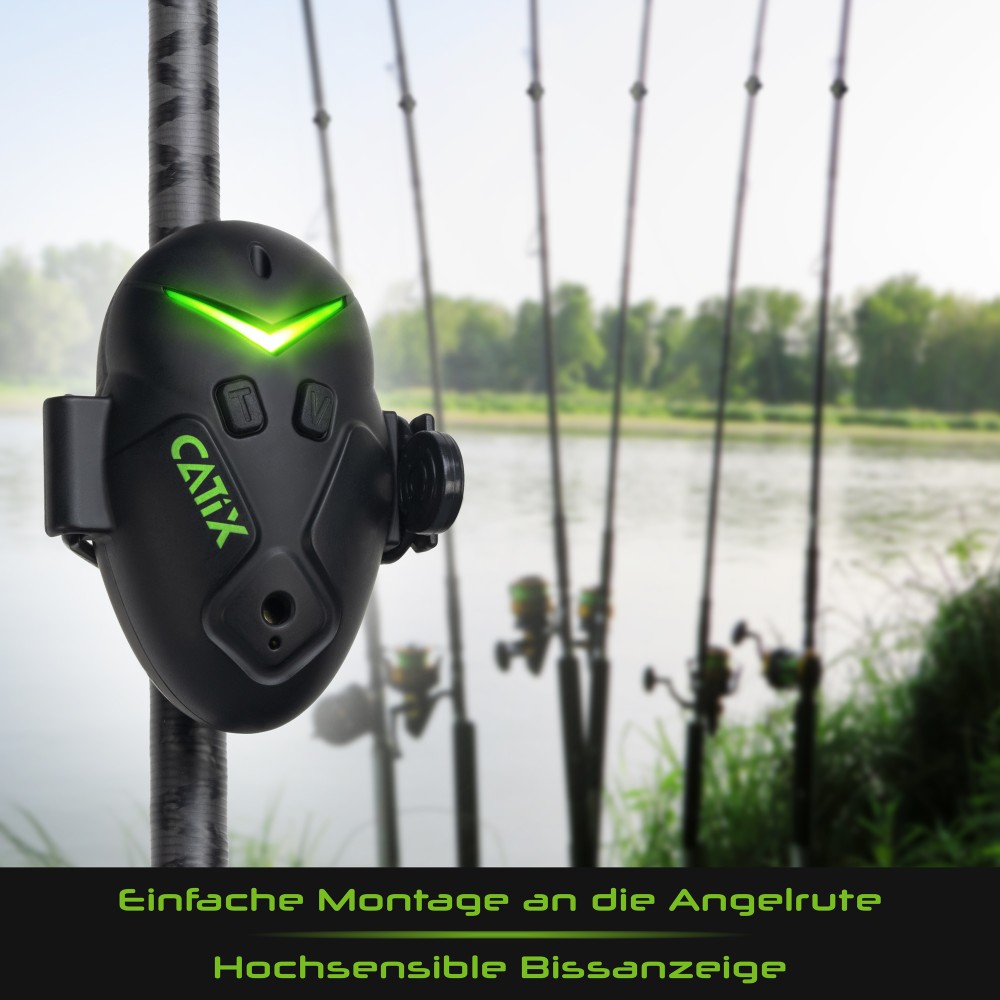 Catix Pro Cat XP 8 - Funkbissanzeiger 3+1 im Schutzkoffer