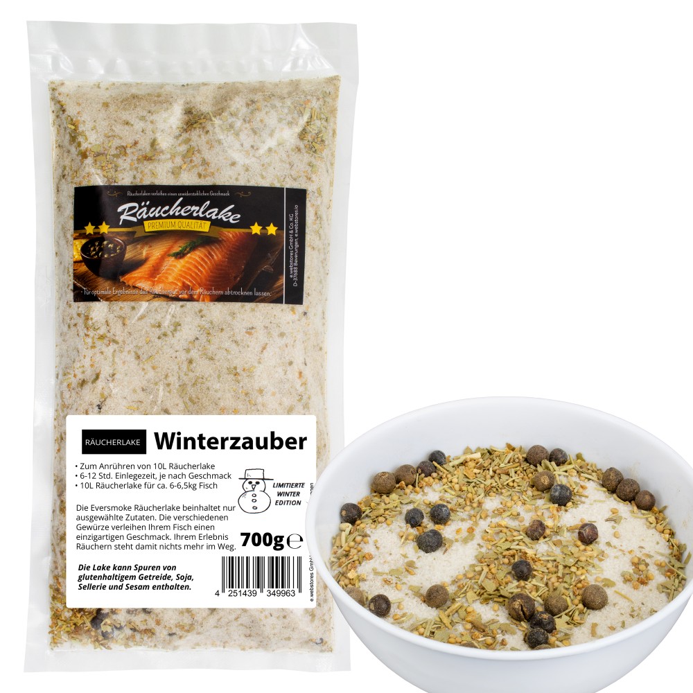 Eversmoke Räucherlake gebrauchsfertig Winterzauber - 700g