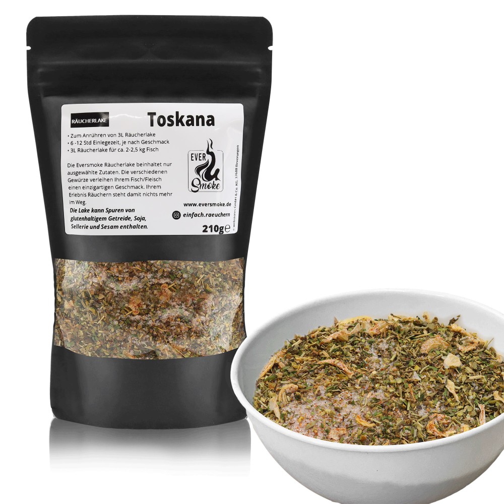 Eversmoke Räucherlake gebrauchsfertig Toskana - 200g