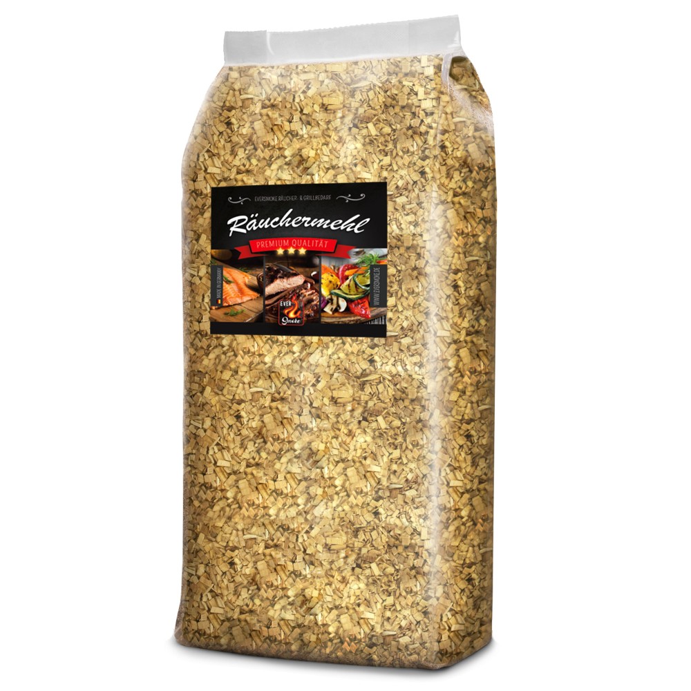 Eversmoke Räucherchips Buche 15kg Premium Chips - 3,0-10,0mm