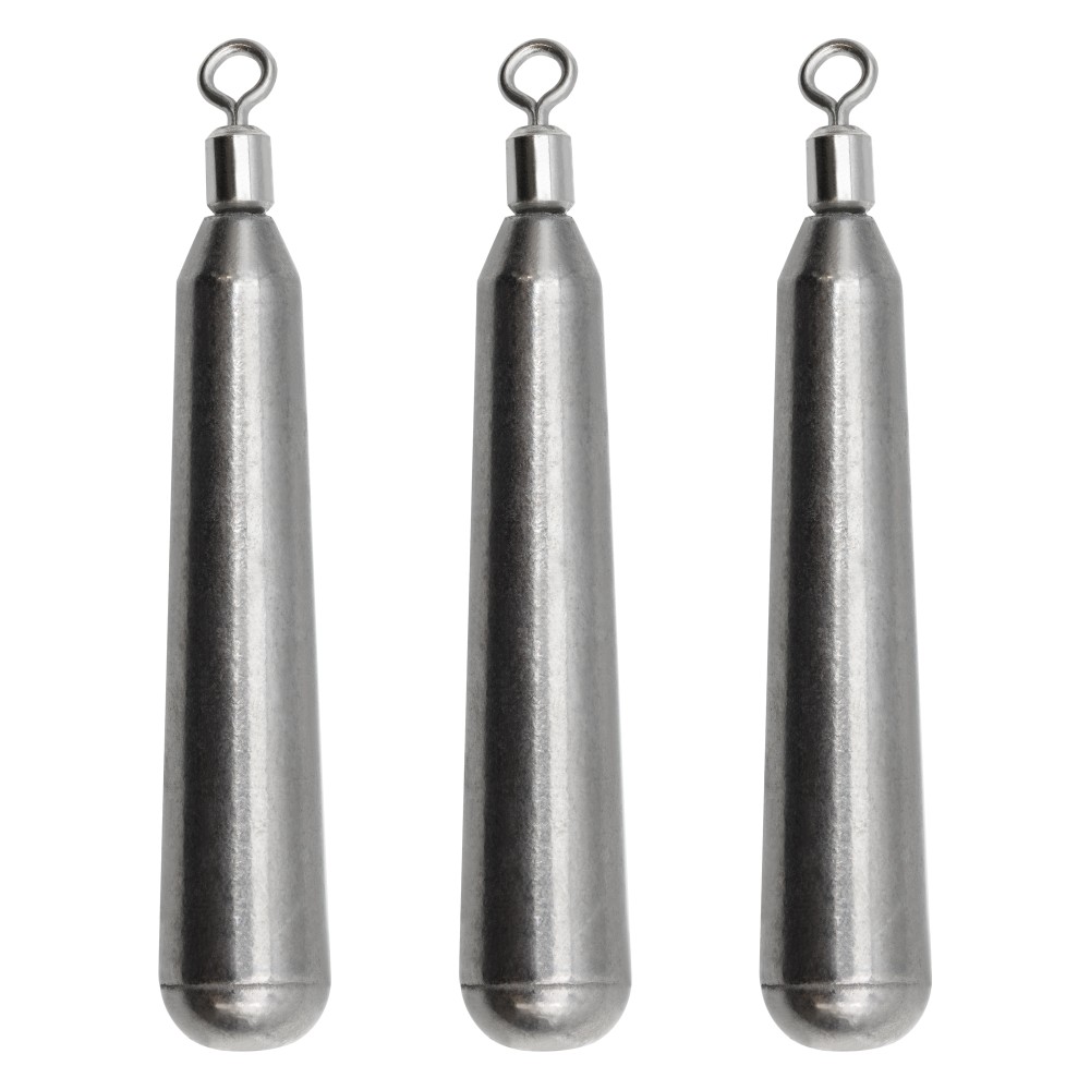 Reins Tungsten Down Shot Sinker Slim - Free Rig Gewicht 7g - 3 Stück