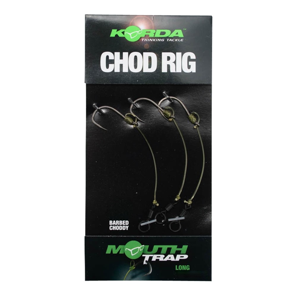 Korda Chod Rig Long Pop-Up Rig Mouth Trap - Size 6 - 5cm - 3Stück