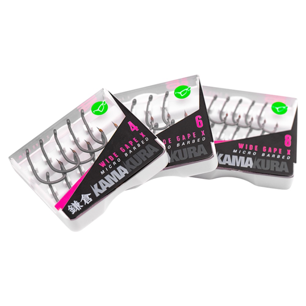 Korda Kamakura Wide Gape X - Karpfen Haken Size 8