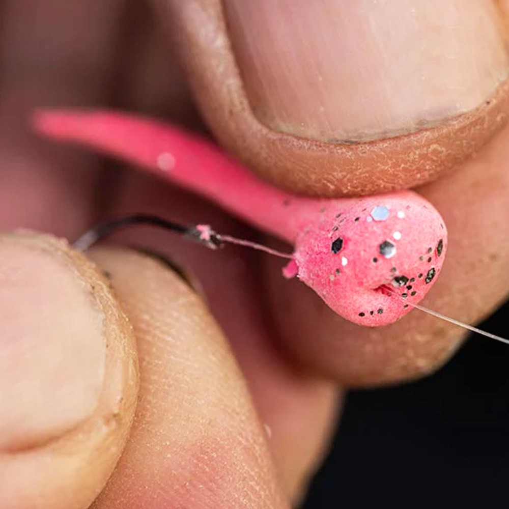 Fjuka Floating Lurebait Glitter Forellenköder 9mm - Powerball Pink