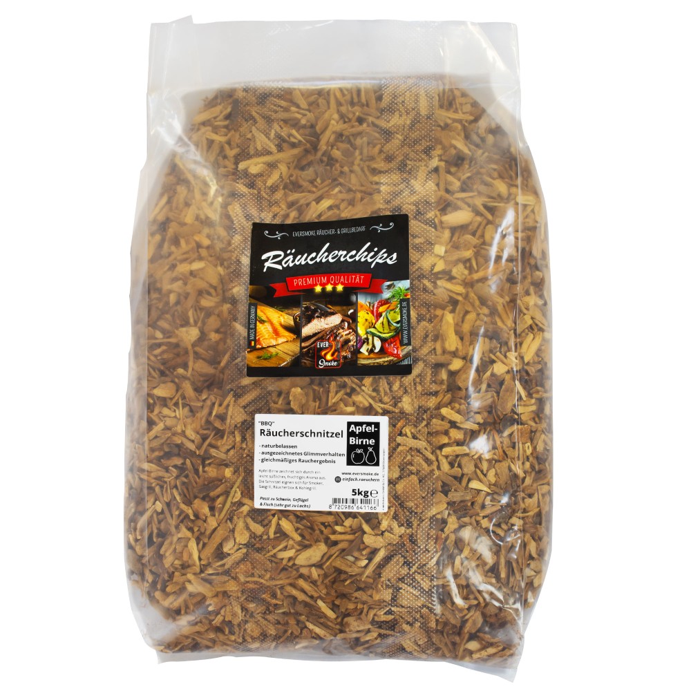 Eversmoke Premium BBQ Räucherschnitzel Apfel-Birne Schnitzel - 5kg