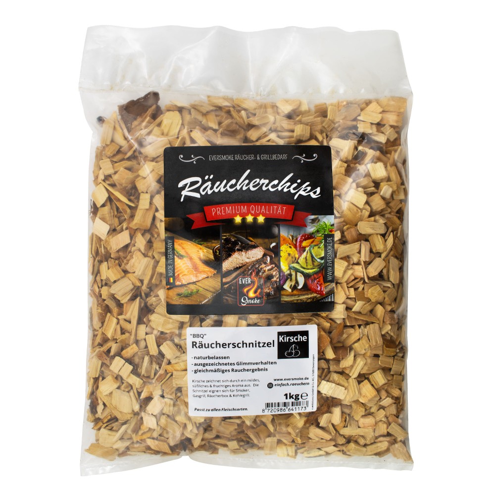 Eversmoke Premium BBQ Räucherschnitzel Kirschen Schnitzel - 1kg