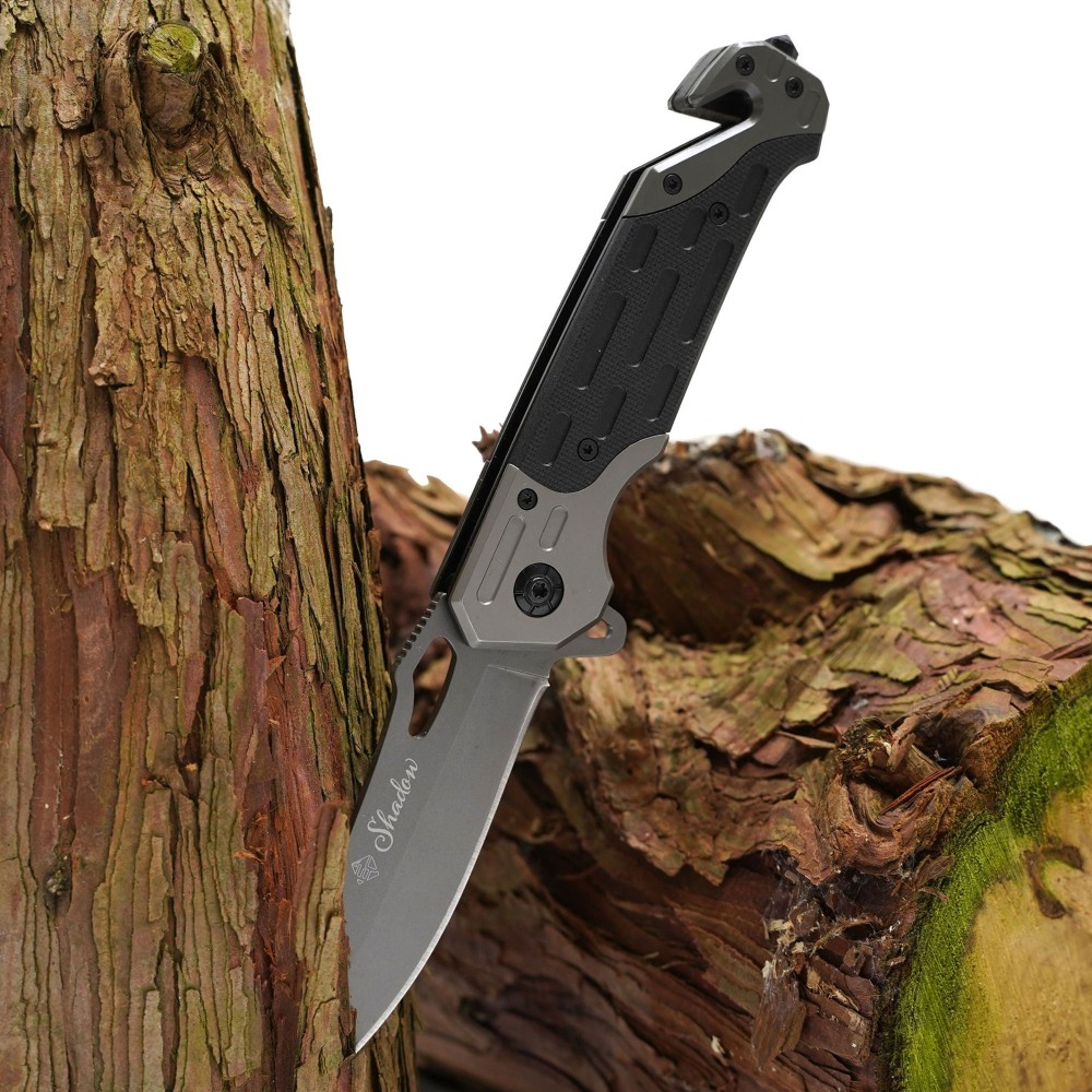 EuroCatch Shadow - Taschenmesser - 420 rostfrei 13,50cm - 9,2cm - 1 Stück