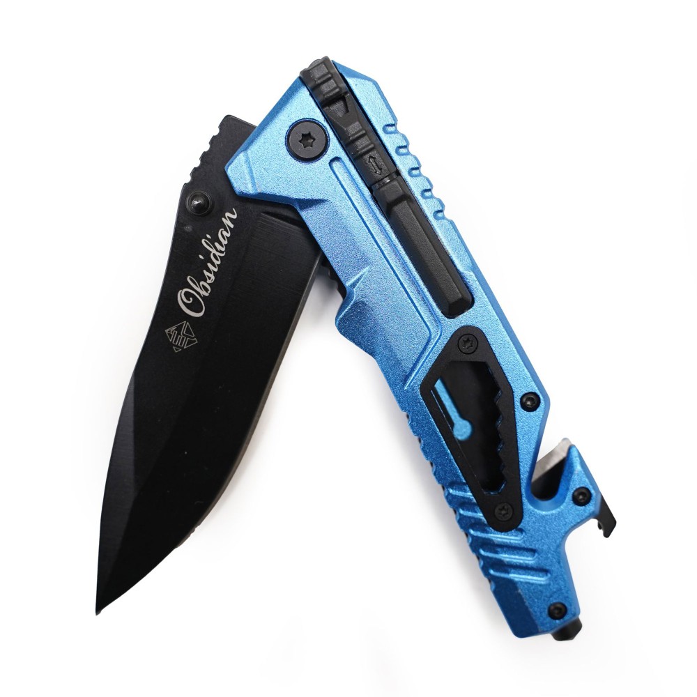 EuroCatch Obsidian - Taschenmesser - 420 rostfrei 22cm - 9cm - 1 Stück