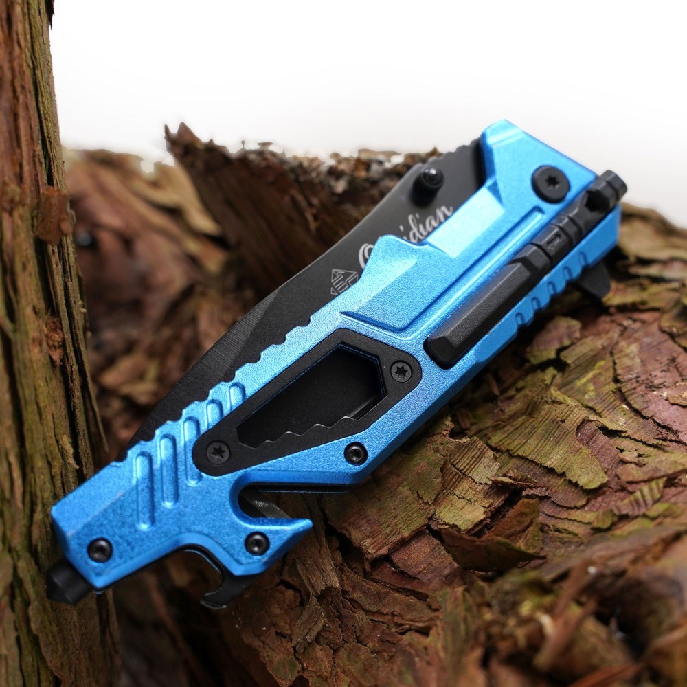 EuroCatch Obsidian - Taschenmesser - 420 rostfrei 22cm - 9cm - 1 Stück