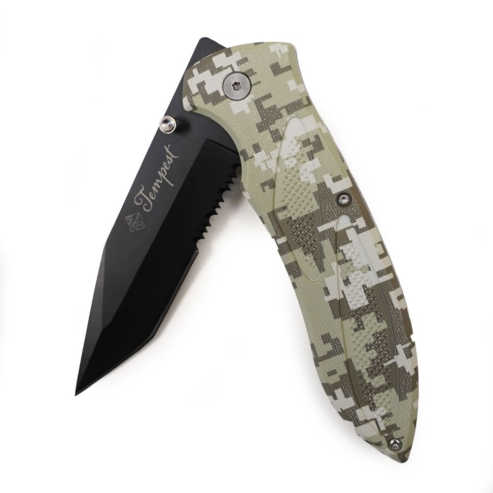 EuroCatch Tempest - Taschenmesser - 420 rostfrei 22cm - 9,5cm - 1 Stück