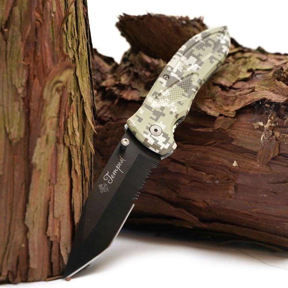 EuroCatch Tempest - Taschenmesser - 420 rostfrei 22cm - 9,5cm - 1 Stück