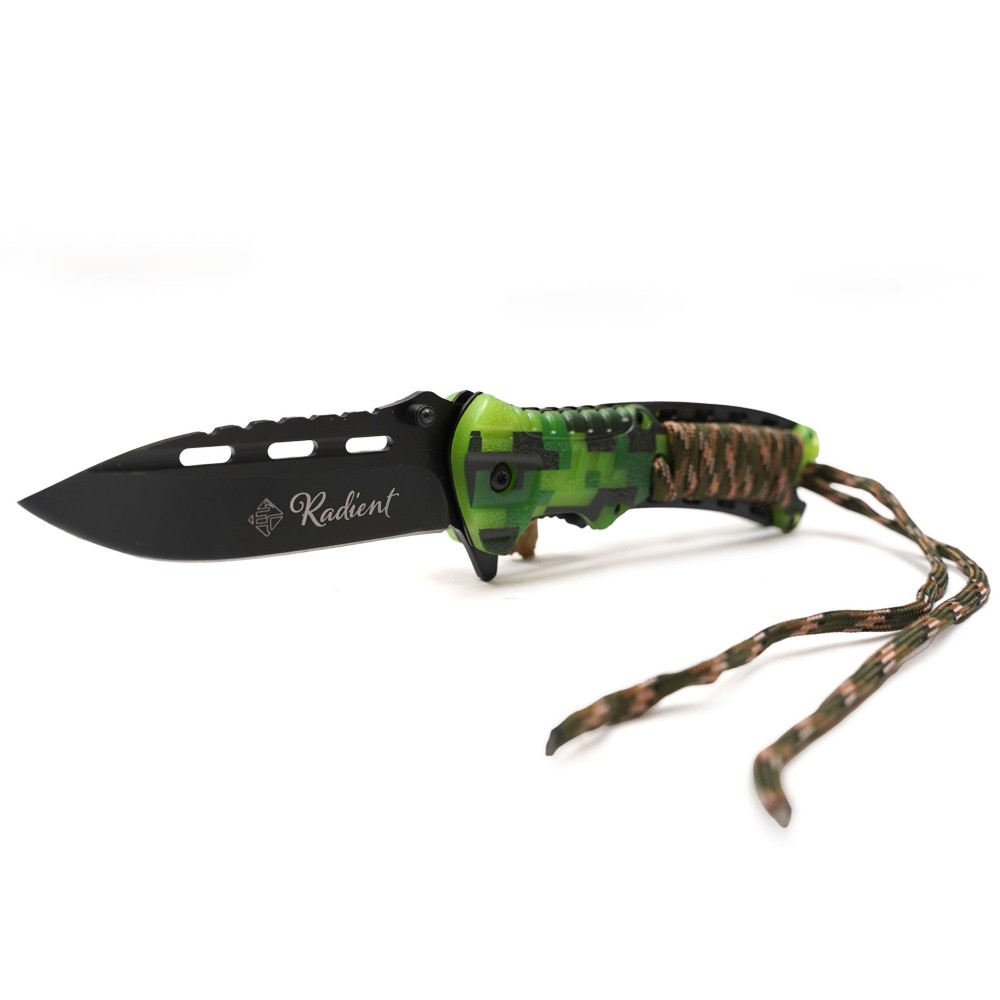 EuroCatch Radient "Glow in the Dark" - Taschenmesser - 420 rostfrei 21,50cm - 9,2cm - 1 Stück