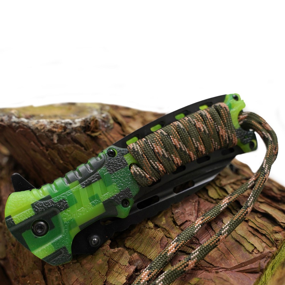 EuroCatch Radient Glow in the Dark - Taschenmesser - 420 rostfrei 21,50cm - 9,2cm - 1 Stück