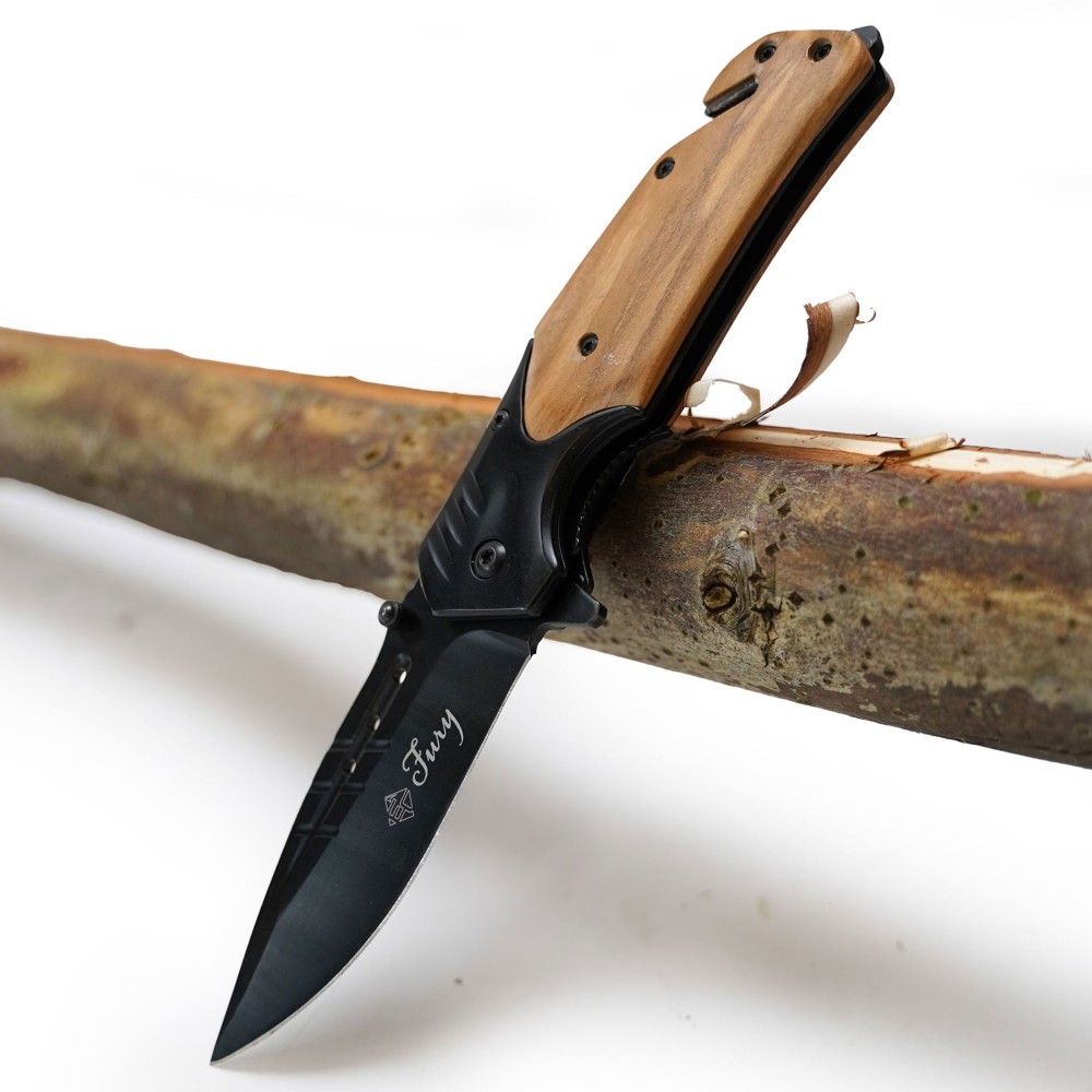 EuroCatch Fury - Taschenmesser - 420 rostfrei 21,5cm - 9cm - 1 Stück