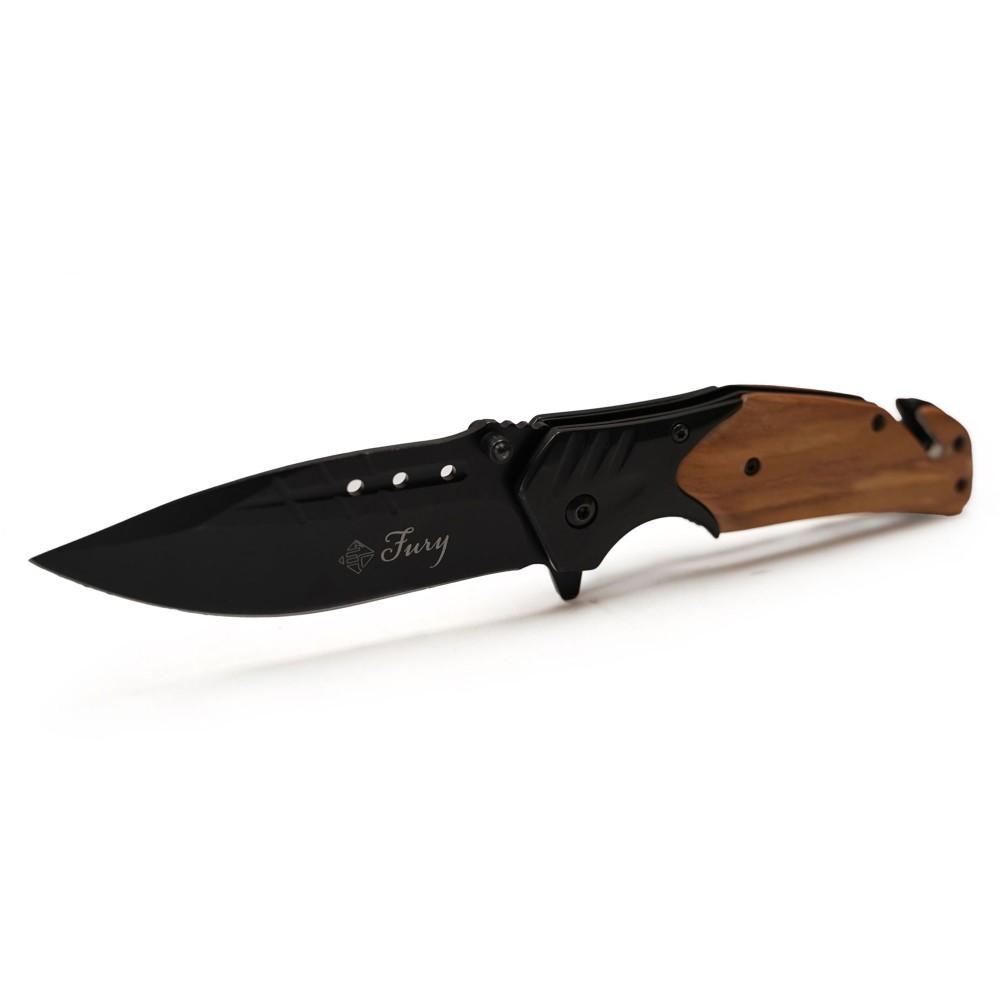 EuroCatch Fury Taschenmesser 420RVS 4,75"