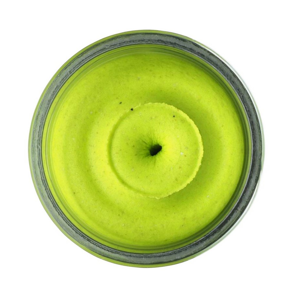 Berkley PowerBait® Natural Glitter Trout Dough - Forellenteig Cheese Chartreuse Glitter - Cheese - 50g