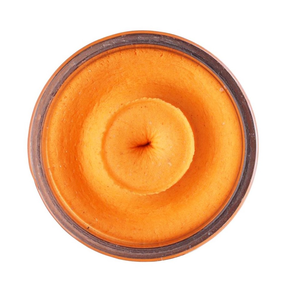 Berkley PowerBait® Natural Glitter Trout Dough - Forellenteig Fluorescent Orange Glitter - Cheese - 50g