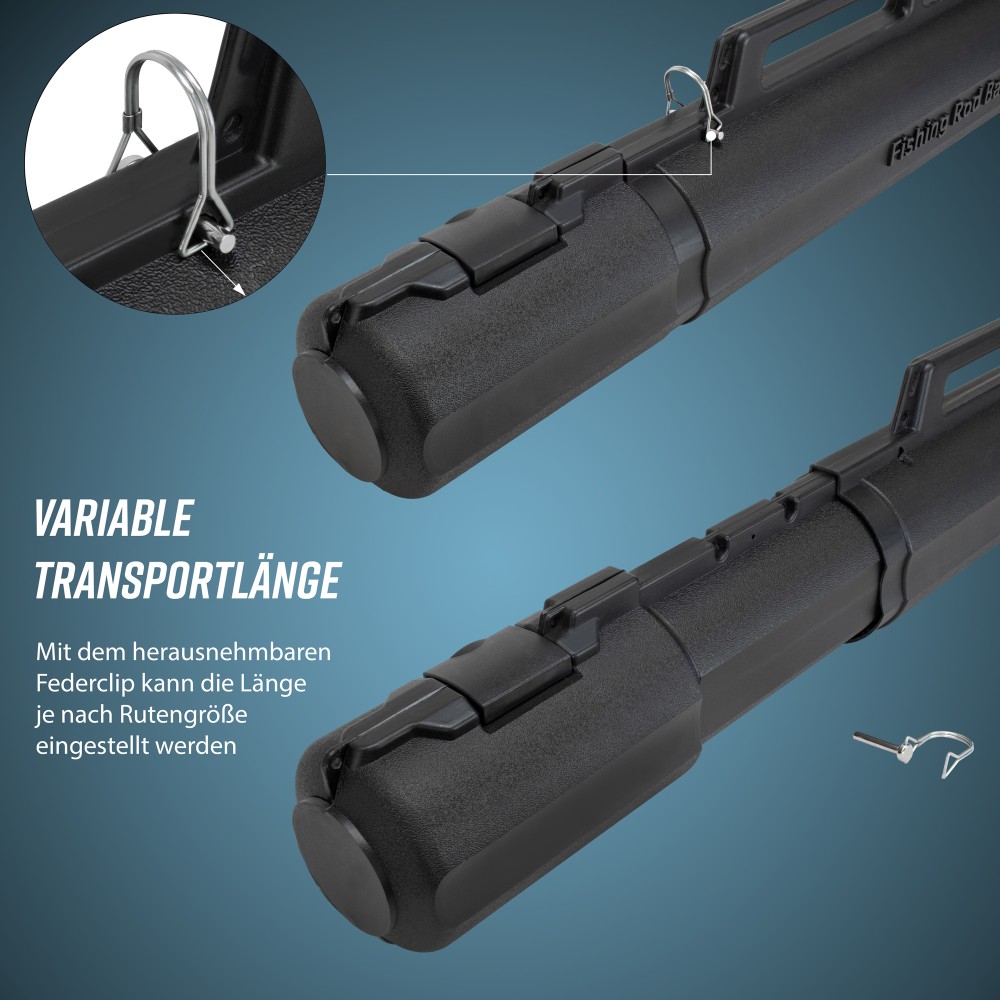 Pro Tackle Rutentransportrohr 160-220x15x15cm - 2,7kg - 1Stück