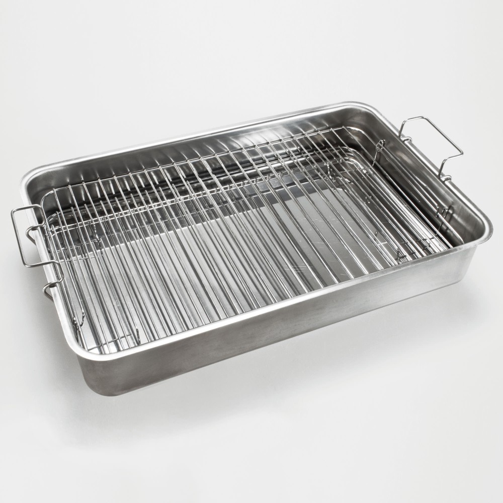 Eversmoke Deluxe Edelstahl Tischräucherofen Smoker 40x25x19cm - 1Stück