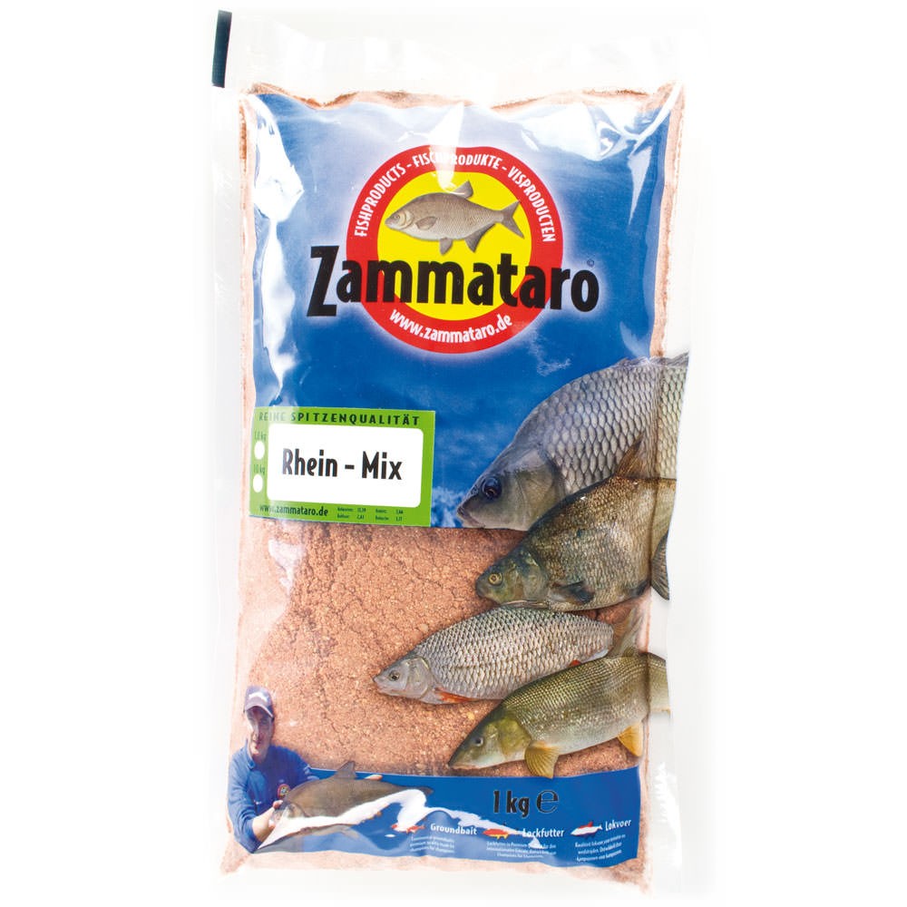 Zammataro Fertigfutter Rhein-Mix 1kg Rhein Mix - 1kg