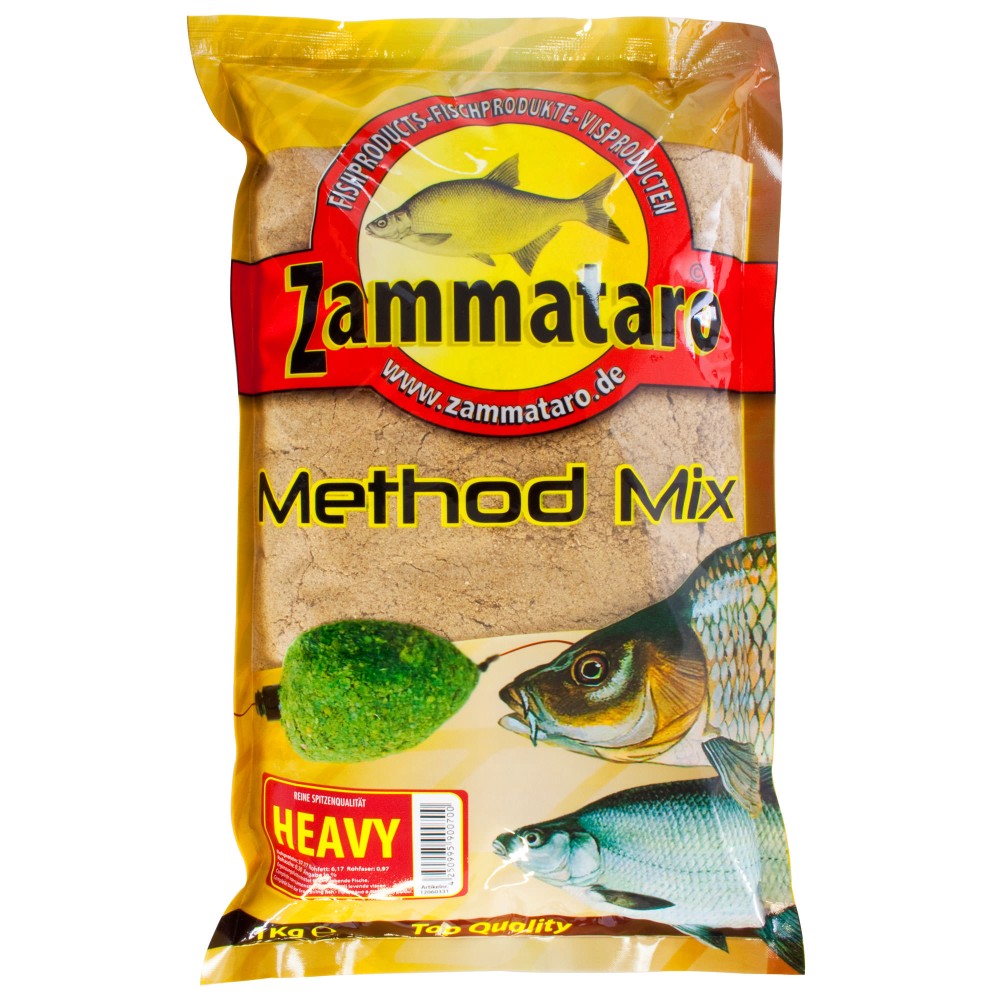 Zammataro Fertigfutter Method Mix Heavy 1kg Method Mix Heavy 1kg