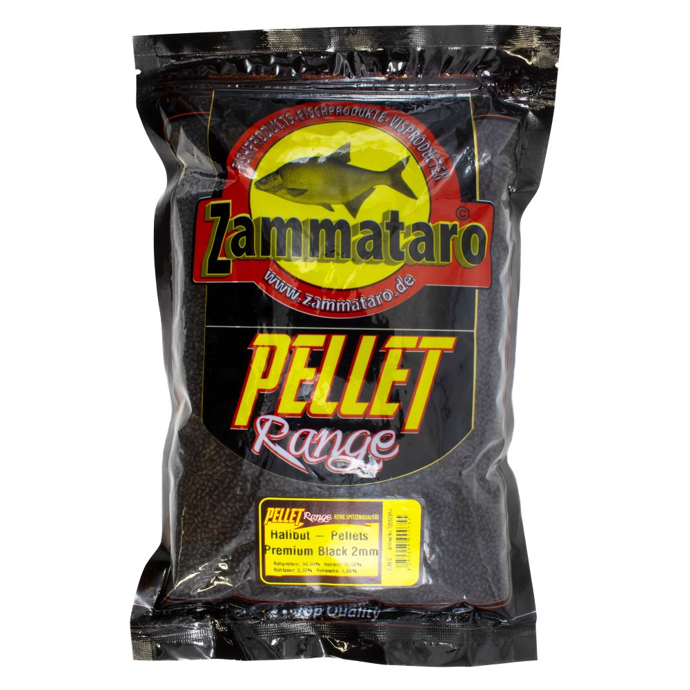 Halibut Pellets - Premium Black