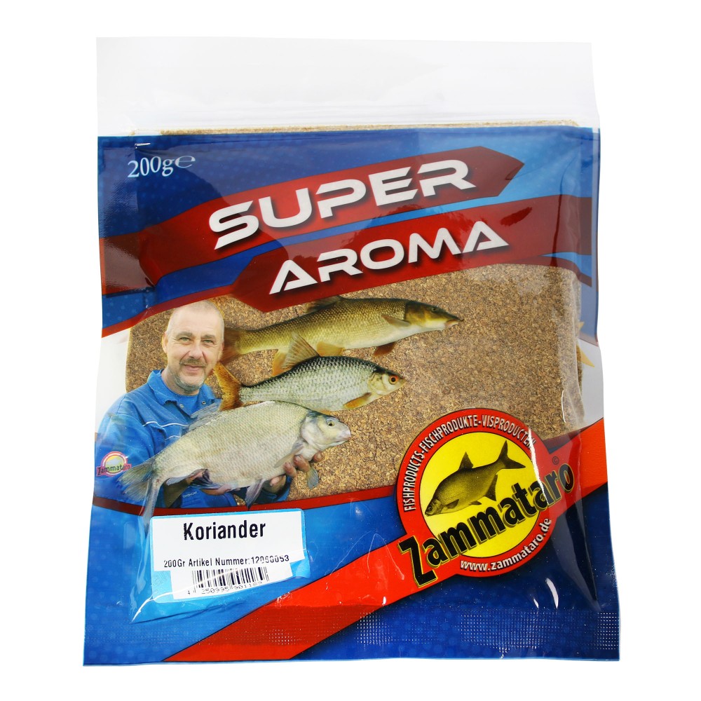 Zammataro Super Aroma Koriander Pulver Lockstoff 200g