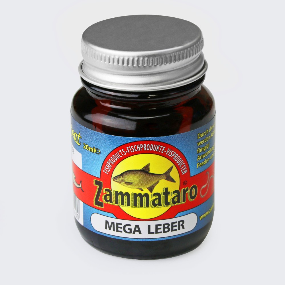 Zammataro Flüssiger Lockstoff Mega Leber 1:12000 in Dippflasche 20ml