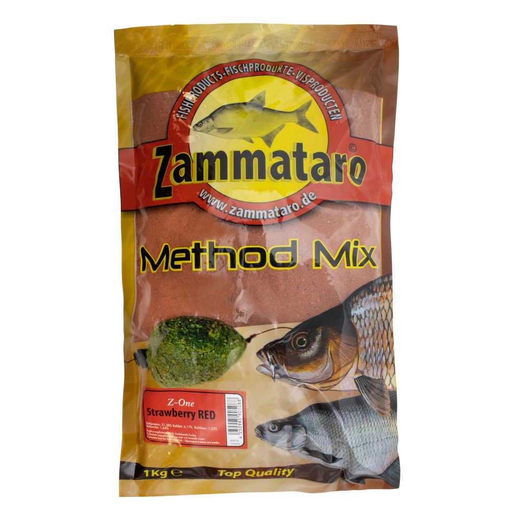 Zammataro Method-Mix Z-One Fertigfutter Strawberry Red - 1kg