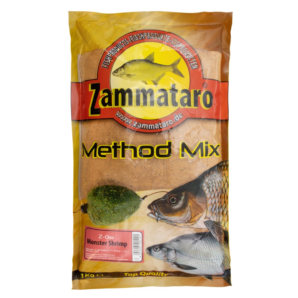 Zammataro Method-Mix Z-One Fertigfutter Monster Shrimp - 1kg