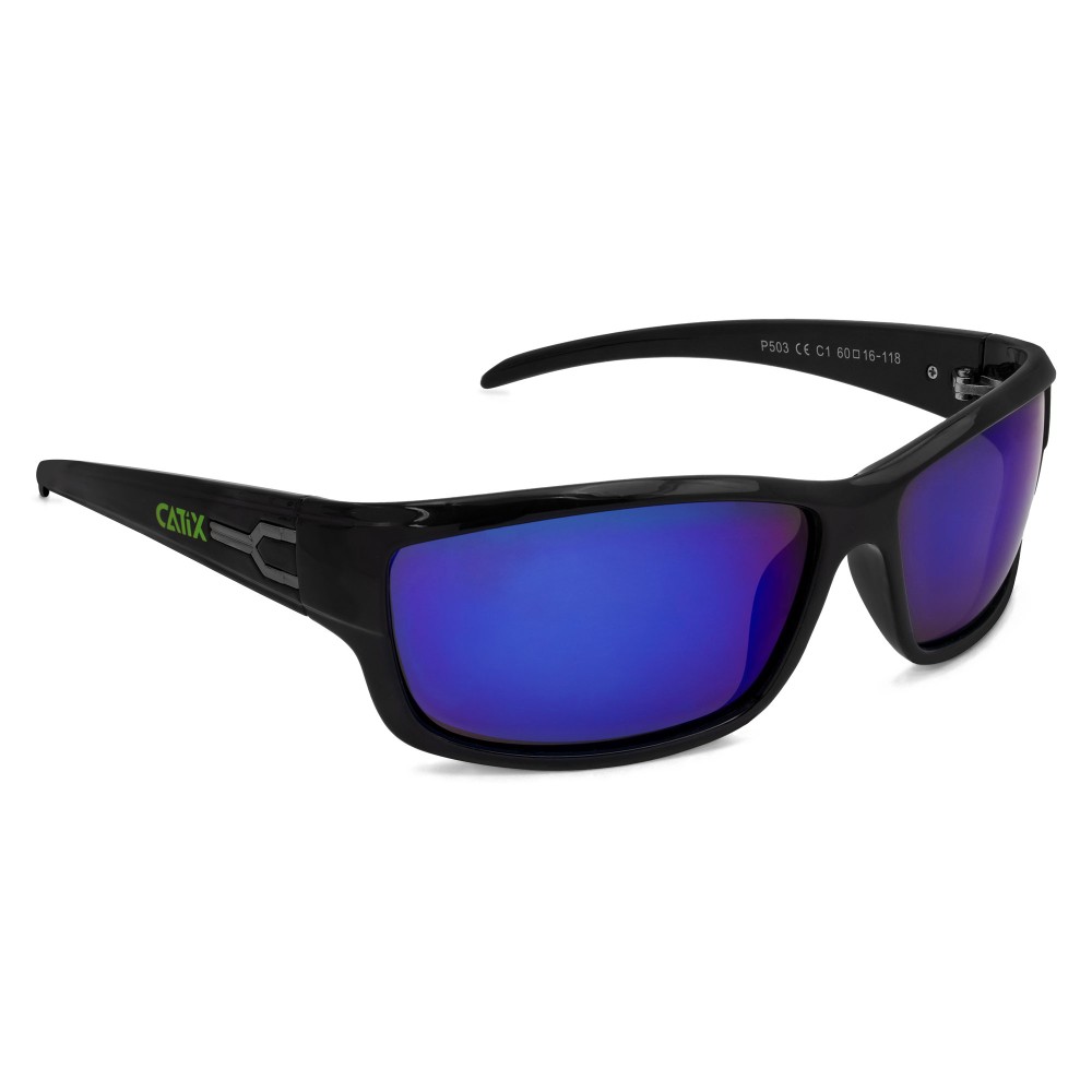 Catix Polarisationsbrille "Blue Lens" inkl. Case