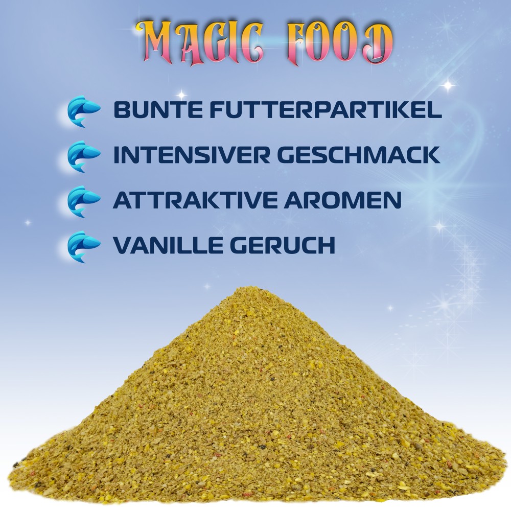 MagicFood Feeder Angelfutter 1Kg - Brassen Bernd - Vanilla